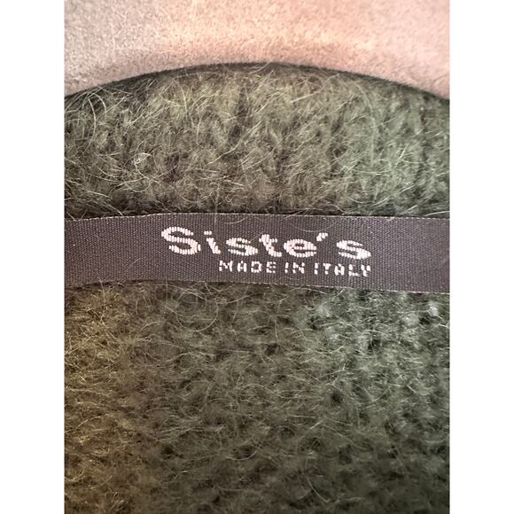 60. Siste's cardigan; mohair blend; made in Italy; size large - Picture 6 of 11